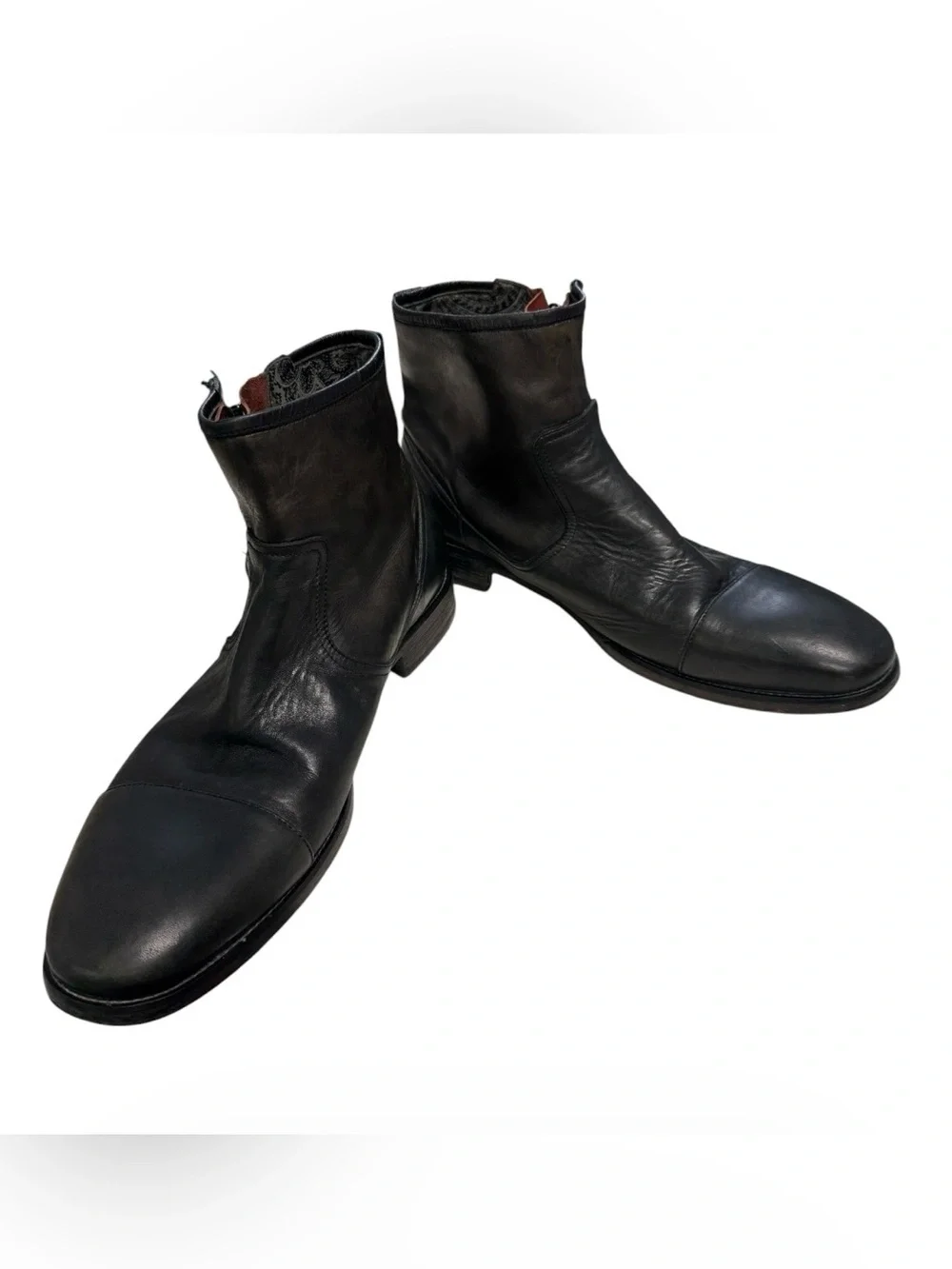 Grail John Varvatos Collection Fleetwood Multi-Prong Men’s Boots Size 12